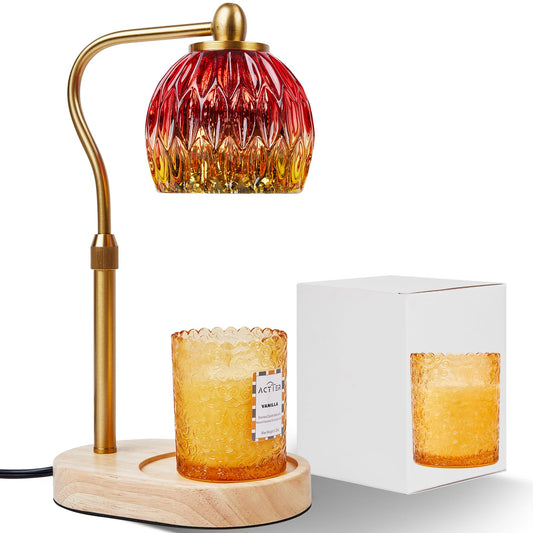 Sunset Candle Warmer with complimenting candle